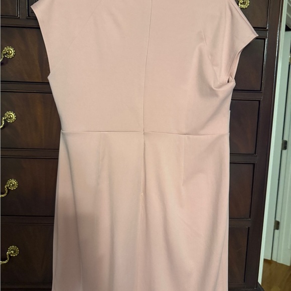 NWT Pink Grace Karin Blush High Low Dress with high low detail. Size XXL - Picture 2 of 6